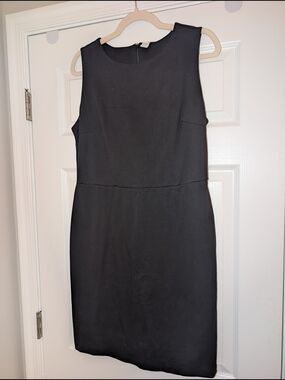 Classic Black Sleeveless Sheath Dress Old Navy